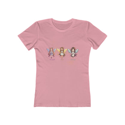 3 Fairies |  Boyfriend Tee for Women| Perfect gift