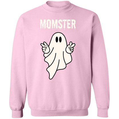 Momster Ghost Sweatshirt, Halloween Crewneck Sweater