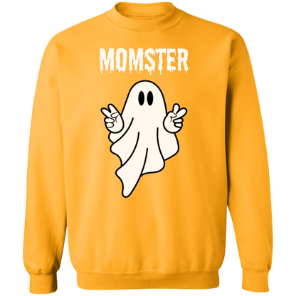 Momster Ghost Sweatshirt, Halloween Crewneck Sweater