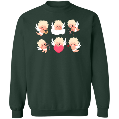 6 Cupids Pullover Sweatshirt, Valentines day Sweater, Valentines day Gift