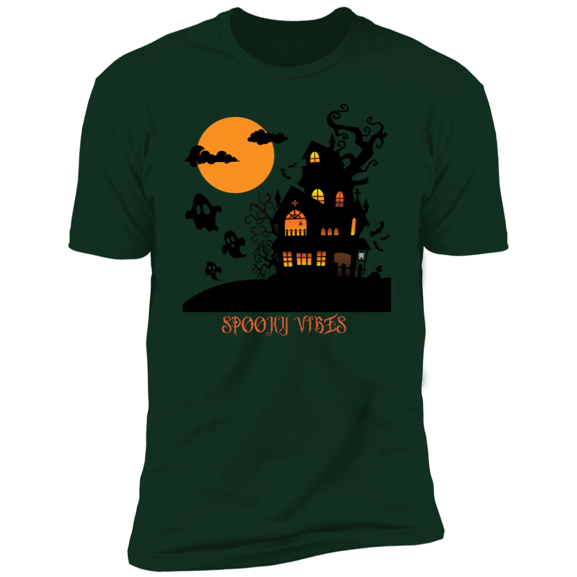 Spooky Vibes Halloween T Shirt, Halloween Shirts for Men, Halloween Gifts