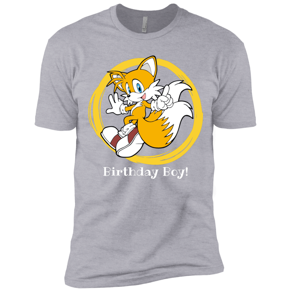 Tails Birthday Boys Cotton T-Shirt