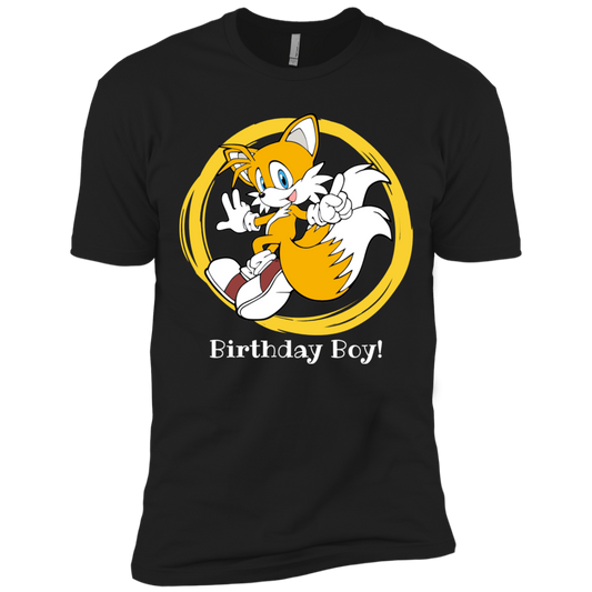 Tails Birthday Boys Cotton T-Shirt