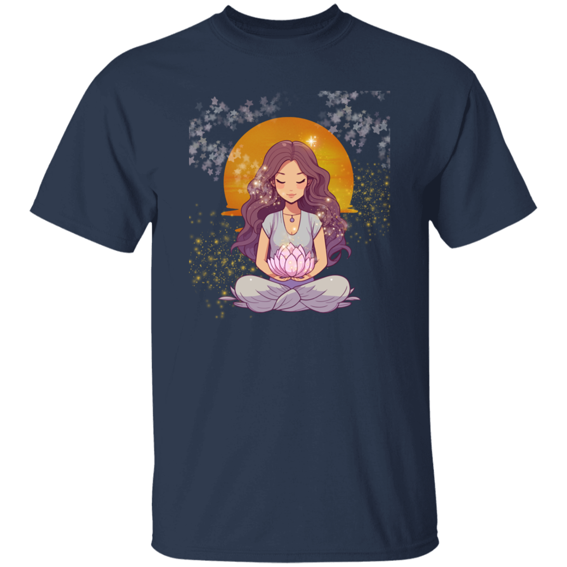 Magical Lotus T-Shirt | Yoga T shirt | Meditation T Shirt| Gift for Yoga Friend| Gift for her