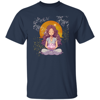 Magical Lotus T-Shirt | Yoga T shirt | Meditation T Shirt| Gift for Yoga Friend| Gift for her