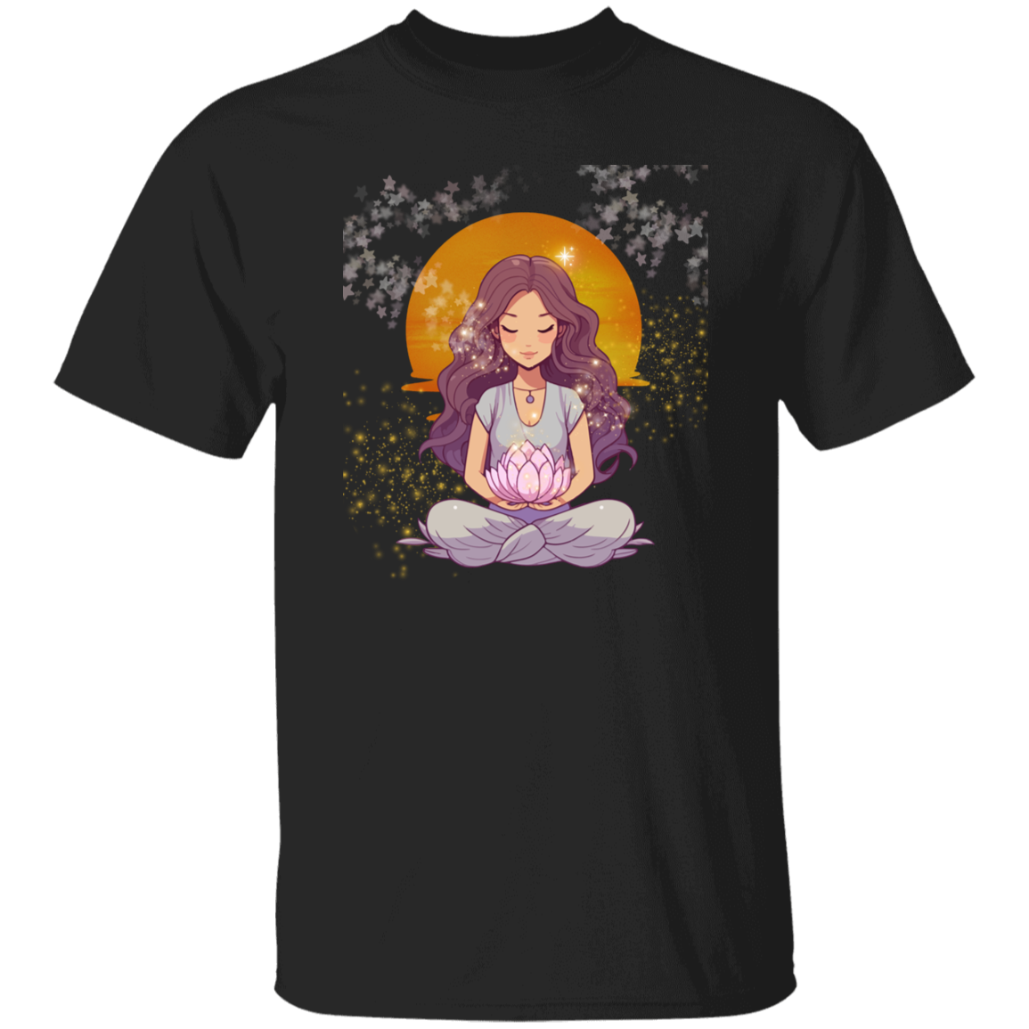 Magical Lotus T-Shirt | Yoga T shirt | Meditation T Shirt| Gift for Yoga Friend| Gift for her