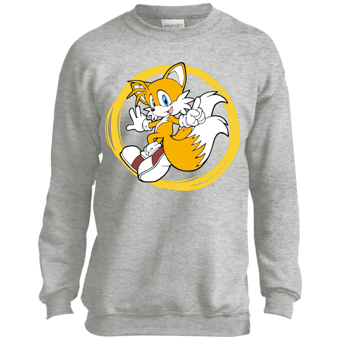 Tails Youth Crewneck Sweatshirt, Kids Sweatshirt, Kids Gifts