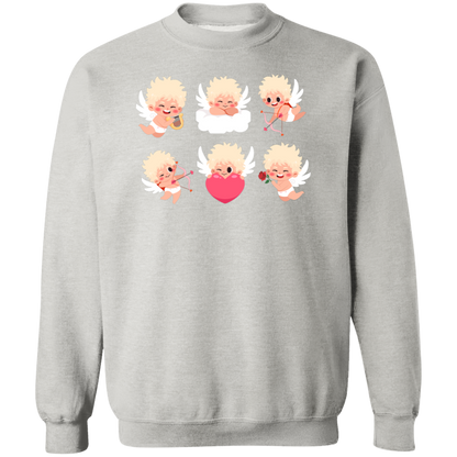 6 Cupids Pullover Sweatshirt, Valentines day Sweater, Valentines day Gift