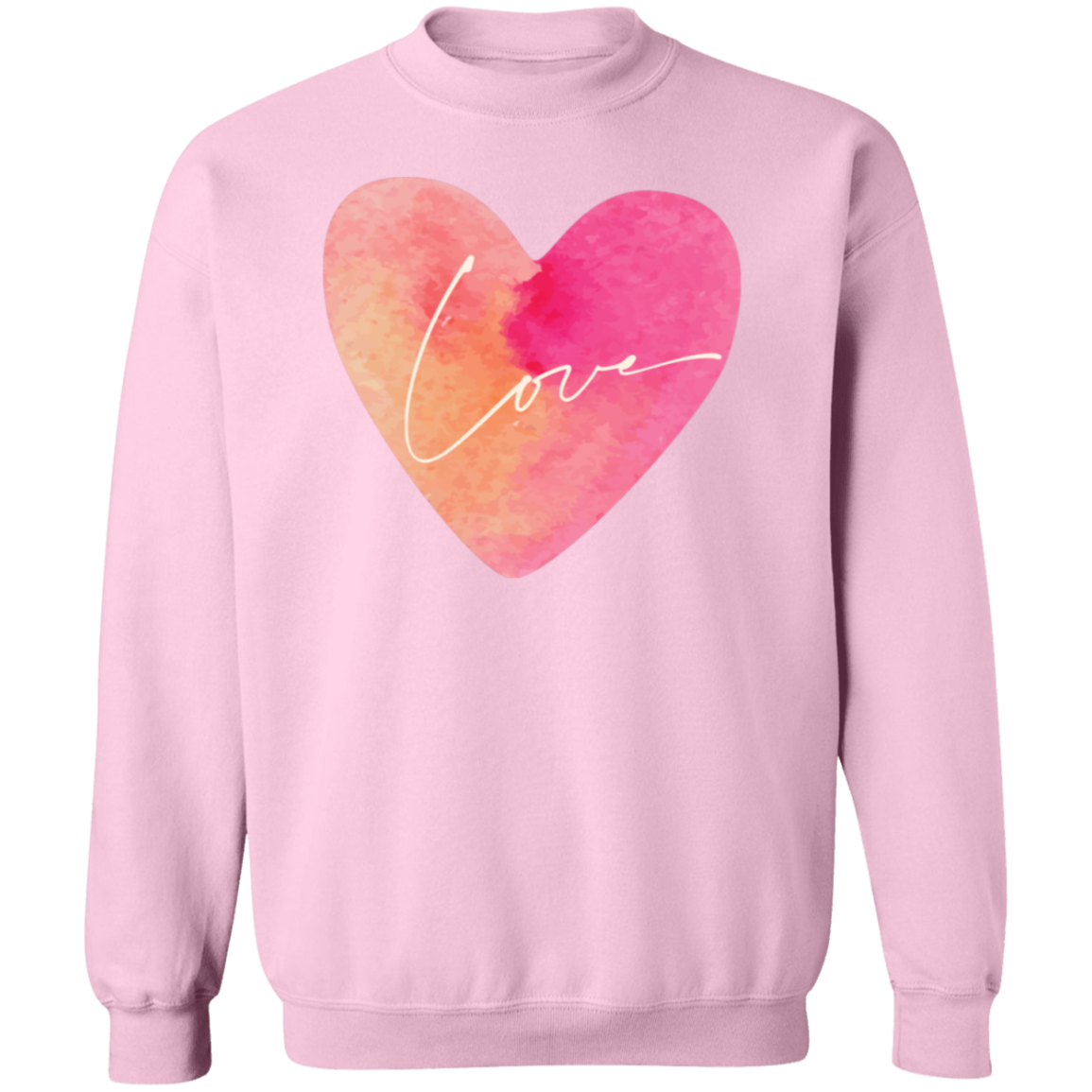 Love Heart Pullover Sweatshirt, Valentines Day Gift, Gift for her