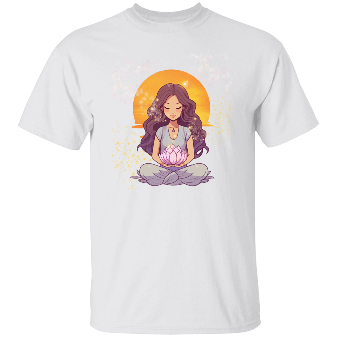 Magical Lotus T-Shirt | Yoga T shirt | Meditation T Shirt| Gift for Yoga Friend| Gift for her