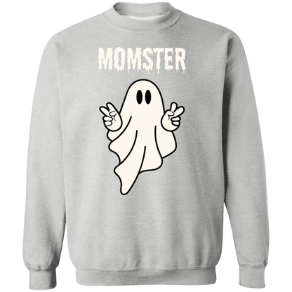 Momster Ghost Sweatshirt, Halloween Crewneck Sweater