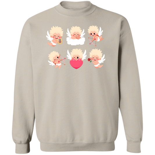 6 Cupids Pullover Sweatshirt, Valentines day Sweater, Valentines day Gift