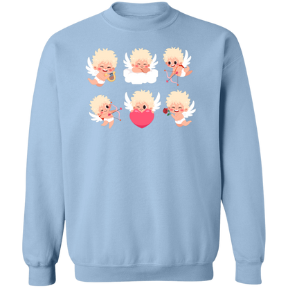 6 Cupids Pullover Sweatshirt, Valentines day Sweater, Valentines day Gift