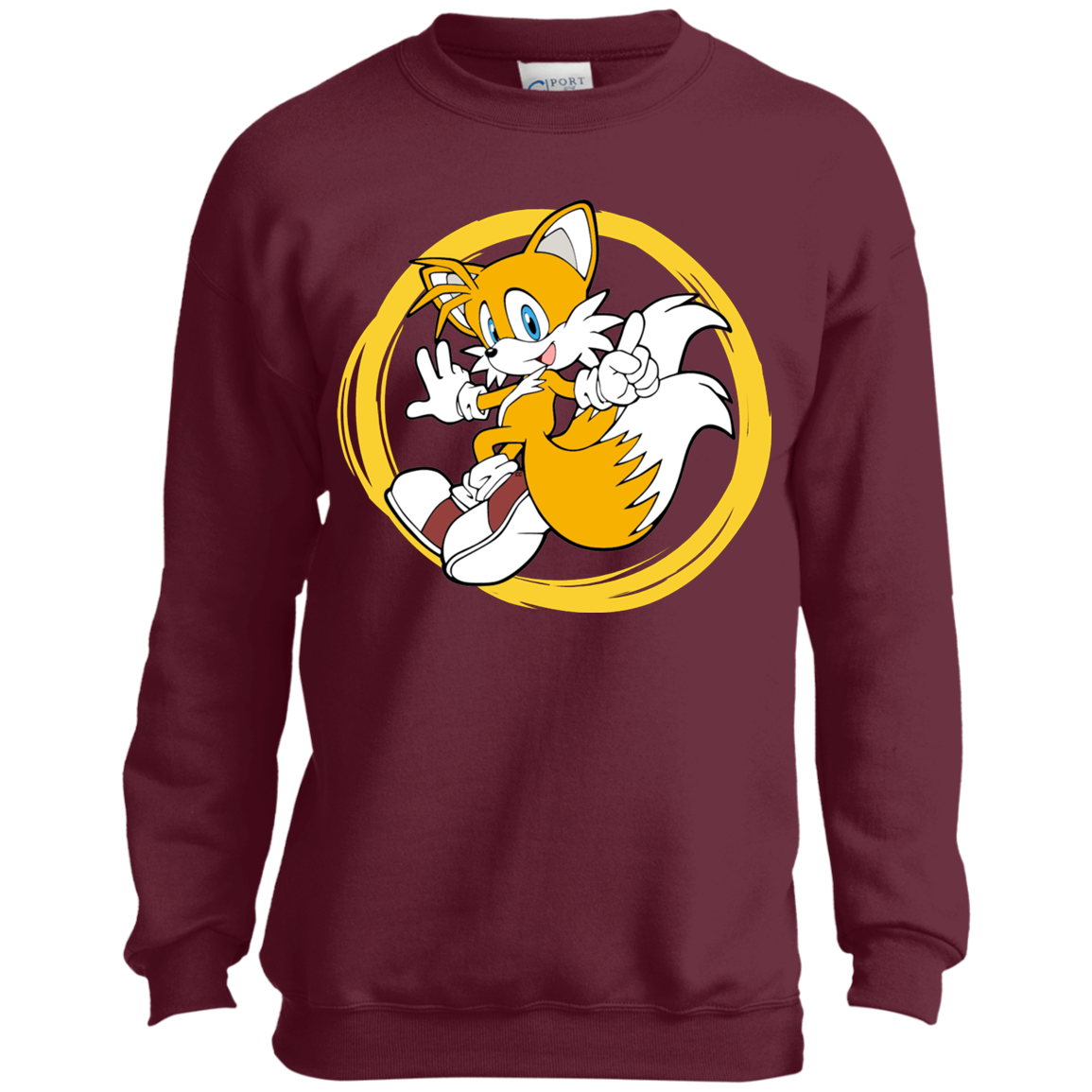 Tails Youth Crewneck Sweatshirt, Kids Sweatshirt, Kids Gifts