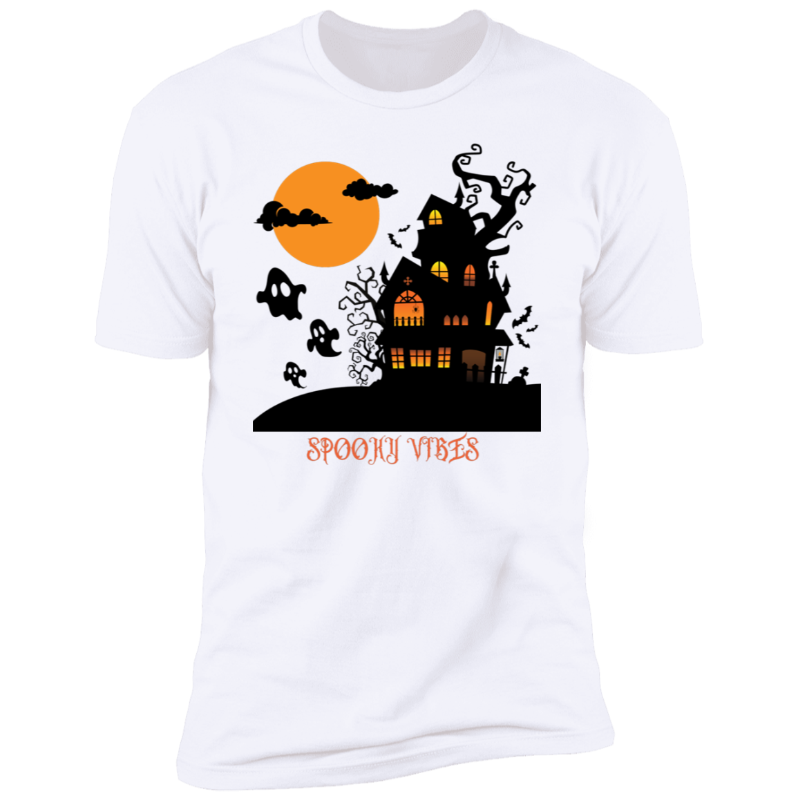 Spooky Vibes Halloween T Shirt, Halloween Shirts for Men, Halloween Gifts