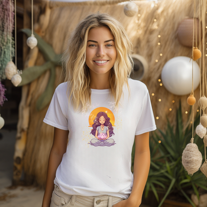 Magical Lotus T-Shirt | Yoga T shirt | Meditation T Shirt| Gift for Yoga Friend| Gift for her