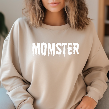 Momster Halloween Sweatshirt, Halloween Sweater,Halloween Crewneck