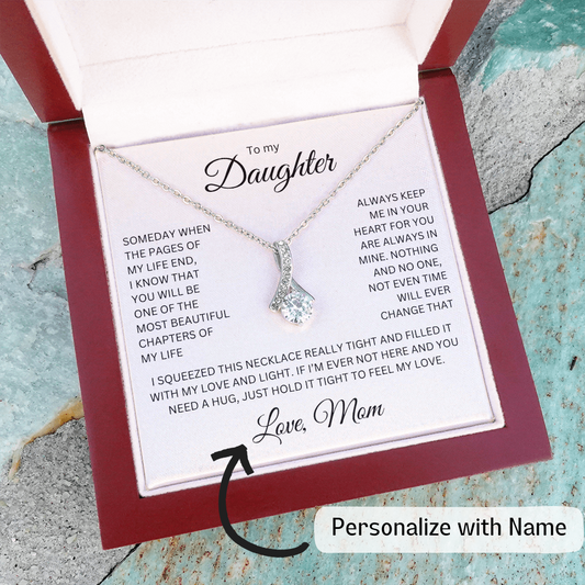 [ ALMOST SOLD OUT] To My Precious Daughter! Personalized Message Card