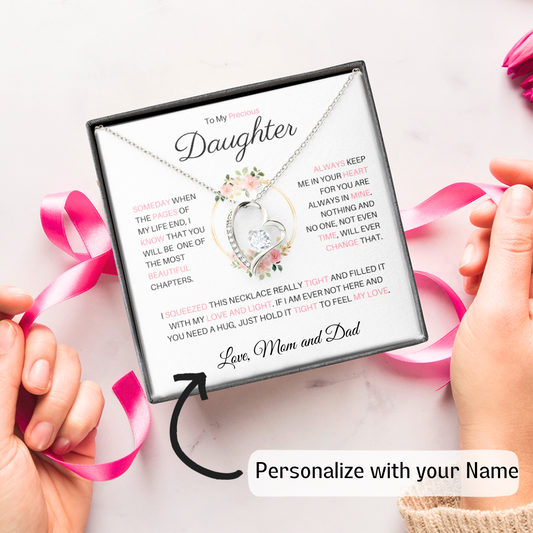 To My Precious Daughter - Personalize Your Message Card