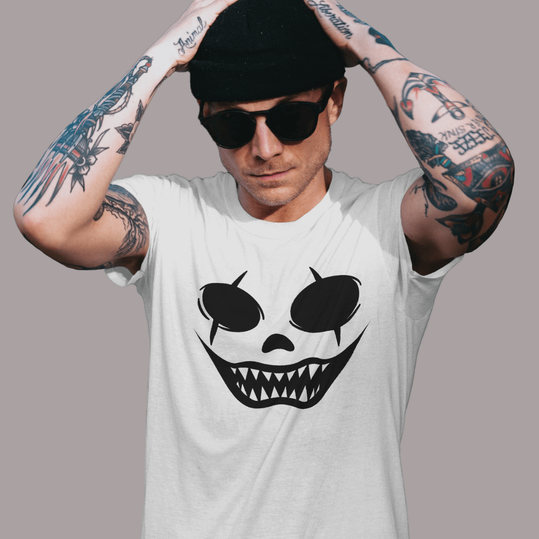 Halloween Scary Smile T Shirt, Halloween Shirts for Men, Halloween Gifts