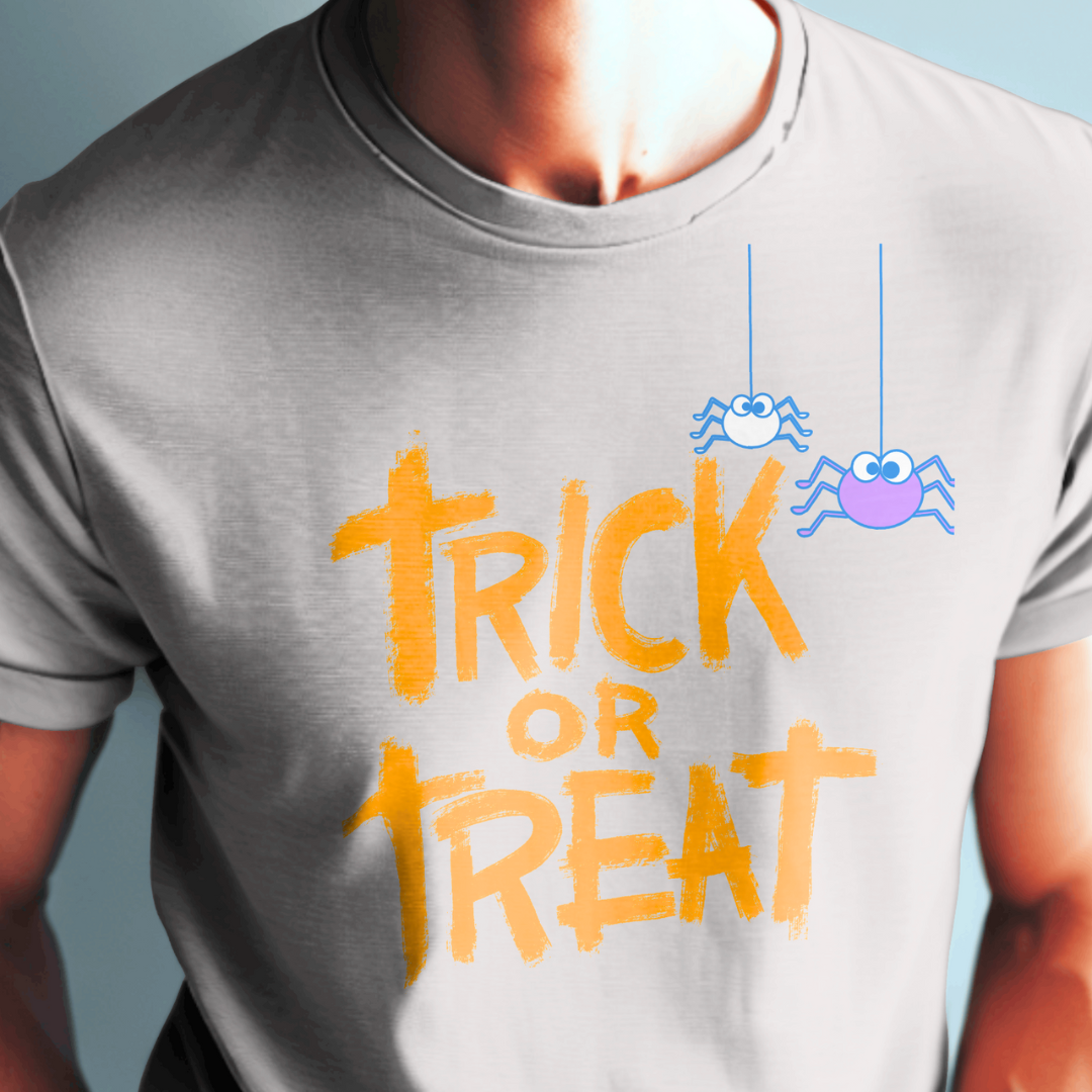 Trick or Treat T-shirt, Halloween Shirts for Men, Halloween Gifts for Dad