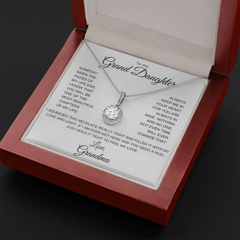 To My Granddaughter | From Grandma | Eternal Hope Necklace