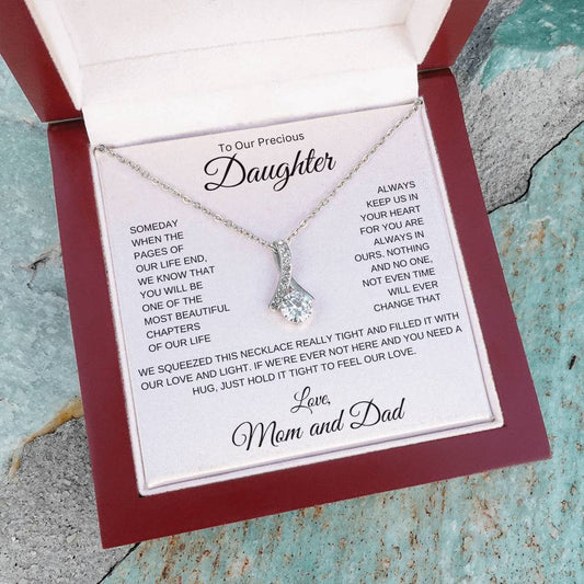 To Our Precious Daughter | From Mom and Dad | Alluring Necklace