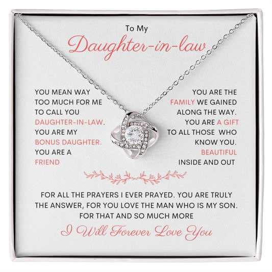 To My Daughter-in-Law